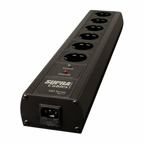 Supra Cables Lorad Power Strip MD06 Eu Sp Spc Switch - Picture 1 of 2