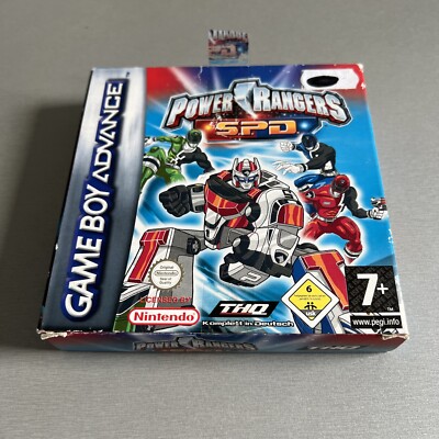 Power Rangers: Space Patrol Delta SPD für GameBoy Advance / GBA in OVP #1