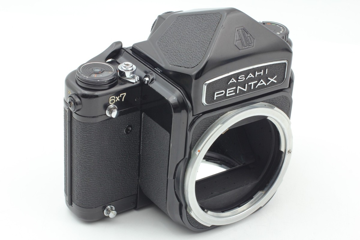 Exc+5 ] Pentax 6x7 67 Eye Level Film Camera SMC T 55mm f/3.5
