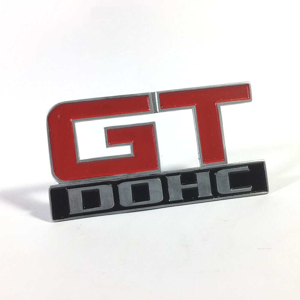 GT DOHC Rear Trunk Lid Emblem For Toyota Corolla DX TE71 TE72 KE70