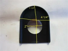 T-H MARINE FSG-8C FUEL SPLASH GUARD ROUND FILL 5 1/4" BLACK PLASTIC MARINE BOAT 