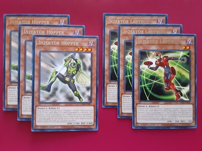 Yugioh Inzektor Deck 49 Card Hornet Dragonfly Centipede Insect Tournament  Ready