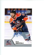2020-21 Upper Deck UD AHL Auto Autograph Rookie RC Seth Griffith Prospect