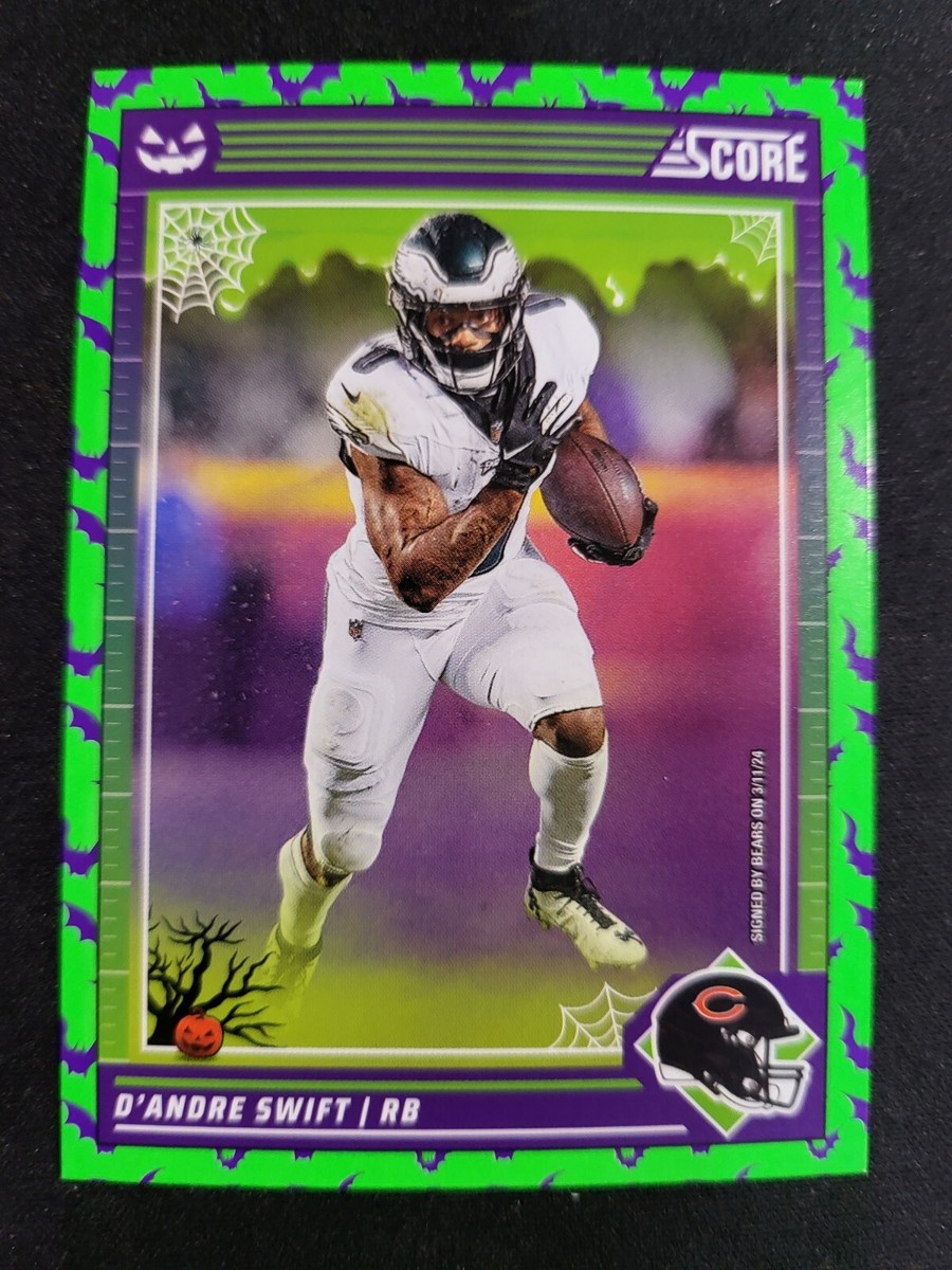 2024 Score A Treat Bats D'andre Swift Card #227 Eagles | eBay