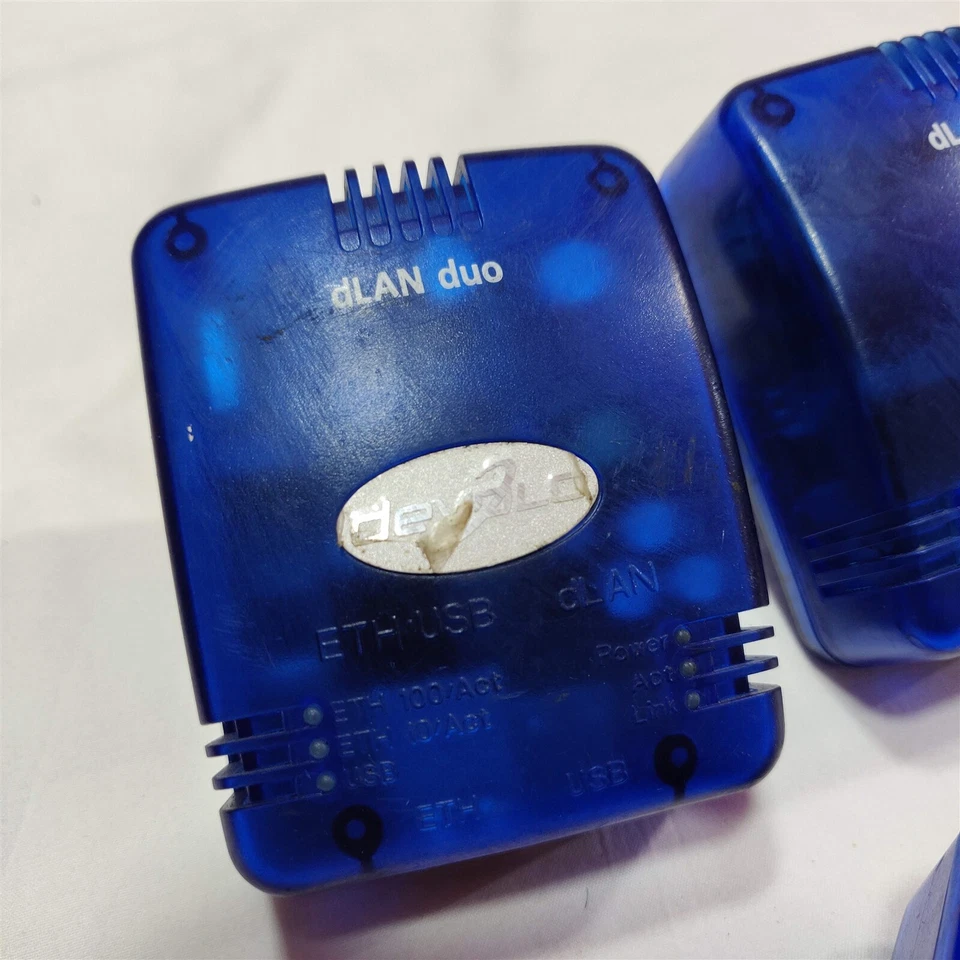 Los Von 3 Devolo DLAN Duo MT:2069 Powerline LAN Adapter. - Bild 3 von 4