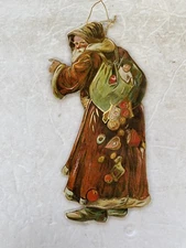 Vintage Merrimack Publishing Corp 1986 Die Cut Christmas Ornament