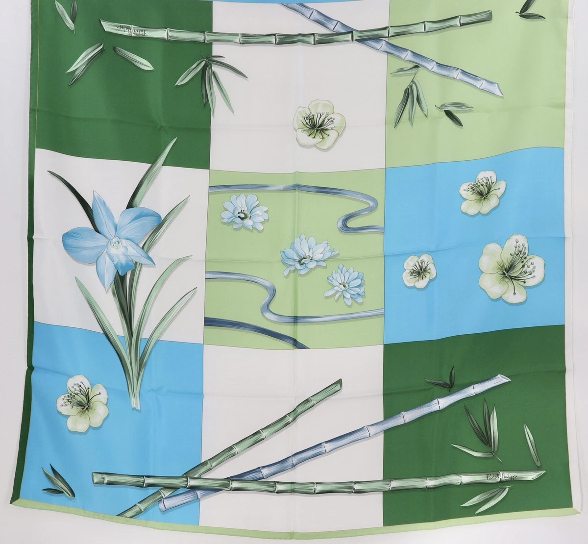 PATEK PHILIPPE SILK SCARF FOULARD PAÑUELO SEDA SCIARPA ORIGINAL BOX NEW 86x86cm