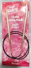 Susan Bates Circular Stainless Knitting Needles US 6 mm 10" Flexible