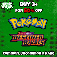 Destined Rivals Common/Uncommon/Rare Near Mint Pokemon Card Singles