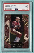 1999 Upper Deck Ovation Jerry Rice #52 - PSA 9 Mint *LOW POP*