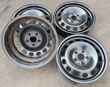 4 x Stahlfelgen f&uuml;r VW, Seat, Skoda, Audi 6Jx16H2 5x112 ET50 8P0601027  #29433
