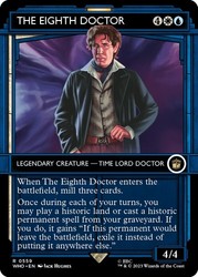The Eighth Doctor (Showcase) #559 Foil - Universes Beyond: Doctor Who MTG