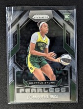 2025 Panini Prizm WNBA Dominique Malonga Fearless Rookie RC #14 Seattle Storm