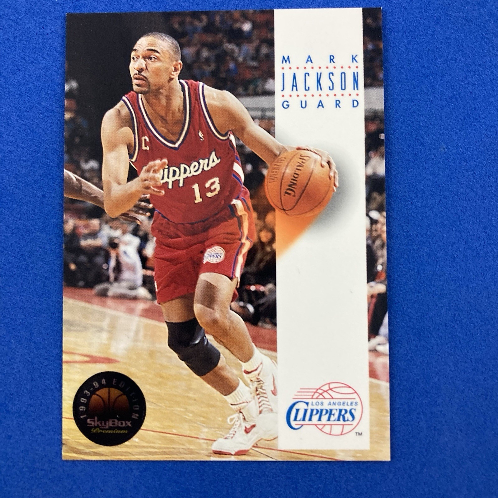 Mark Jackson 1993-94 Skybox Premium Card #91 Los Angeles Clippers