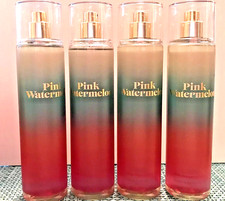 PINK WATERMELON fragrance mist body spray BATH BODY WORKS large 8 OZ lot x4