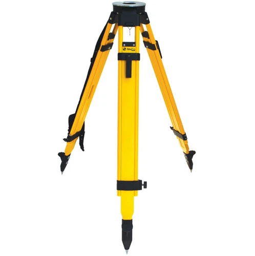 SitePro WDF20-DCB Wood and Fiberglass Tripod - Heavy Duty - Dual Clamp 42 to 72- - product listing photo