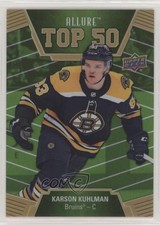 2019-20 Upper Deck Allure Top 50 Green Border 3/50 Karson Kuhlman #T50-35 a3i