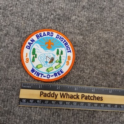 1989 Dan Beard District Wint-O-Ree Patch Wintoree Wint O Ree