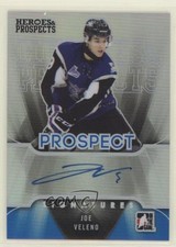 2015-16 Leaf ITG Heroes & Prospects Metal Blue 8/15 Joe Veleno #BM-JV1 Auto rg2