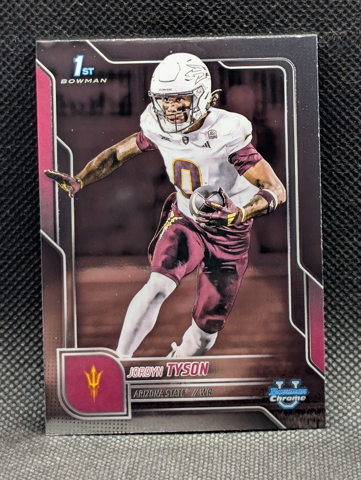 Jordyn Tyson 2025 Bowman University Chrome Arizona State #31 1st