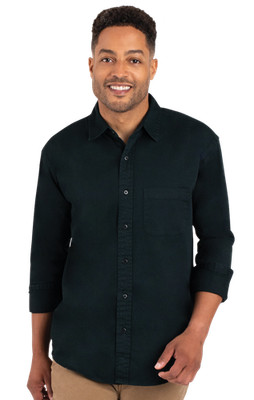 Blue Generation BG8207 Men s Long Sleeve Untucked Denim Shirt