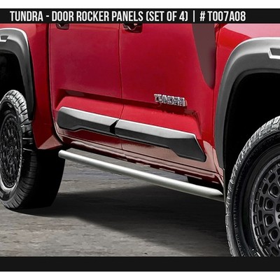 Fits 22-25 Toyota Tundra CrewMax Air Design Rocker Panel Door