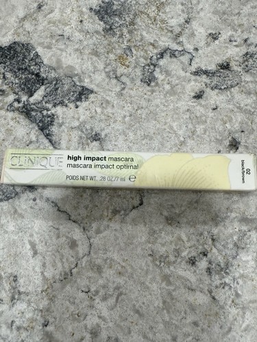 Clinique High Impact Mascara #02 Black/brown Full Size 0.28oz New In Box - Picture 2 of 3