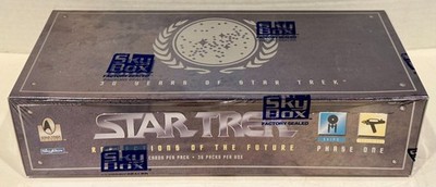 1995 Star Trek 30 Years Phase One Trading Card Box Skybox