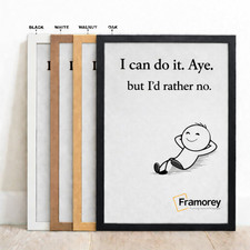 A1 A2 A3 A4 A5 Black Picture Frame Oak Walnut White Modern Poster Photo Frames