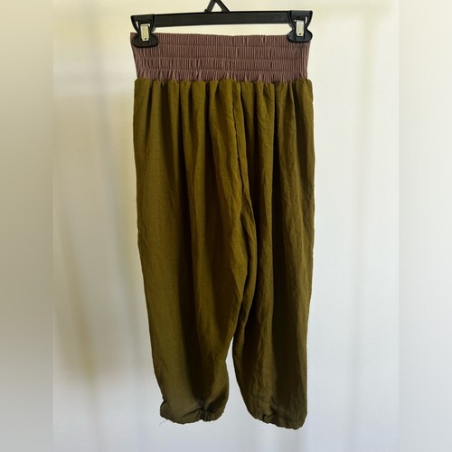 Disney Princess Raya Costume Dress up Harem Pants Girls Sz 7/8 Disneyland - Picture 3 of 6