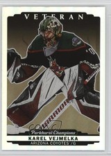 2022-23 Upper Deck Parkhurst Champions Gold Rainbow Karel Vejmelka #238 0c3
