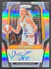 Julie Vanloo 2025 Panini WNBA Prizm Signatures Auto Silver Holo Sparks