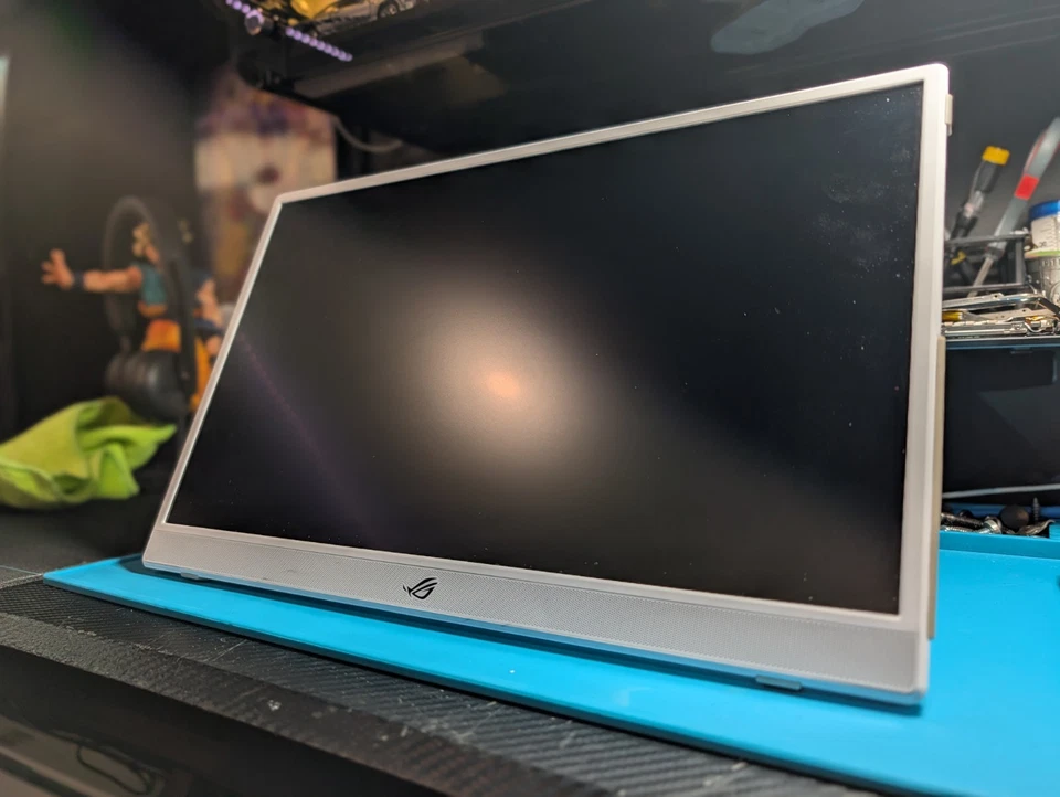 ASUS Strix XG16AHP-W Gaming Monitor 16inch IPS 144Hz Full HD Used - Image 3 of 4