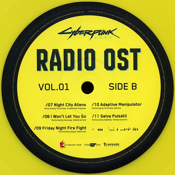 Various - Cyberpunk 2077 Radio OST Vol. 1 - SOUNDTRACK *NEW/COLOR