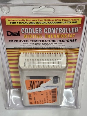 DIAL MANUFACTURING 7617 Cooler Thermostat 115/230V