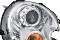 Mini Cooper One Scheinwerfer Rechts Chrom Xenon Orange Blinker Passagier OEM
