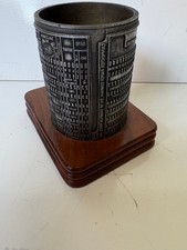 Carpenter Paper Co. Div. of Champion Paper Inc. Vintage Marking Wheel, Wood Base