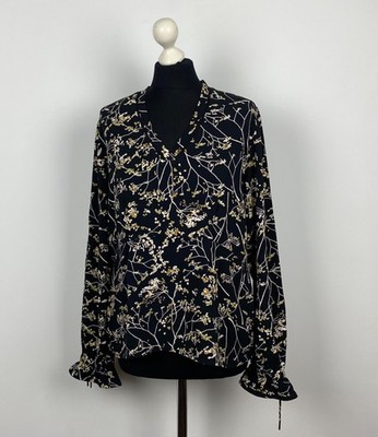 NOA NOA women's blouse top 100% viscose Size 40