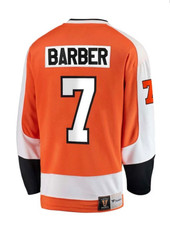 Philadelphia Flyers NHL Hockey Bill Barber Heritage Fanatics Jersey