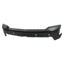 Front Bumper Face Bar W/ Sensor Holes Blk Fit For Chevy Silverado 1500 19-22