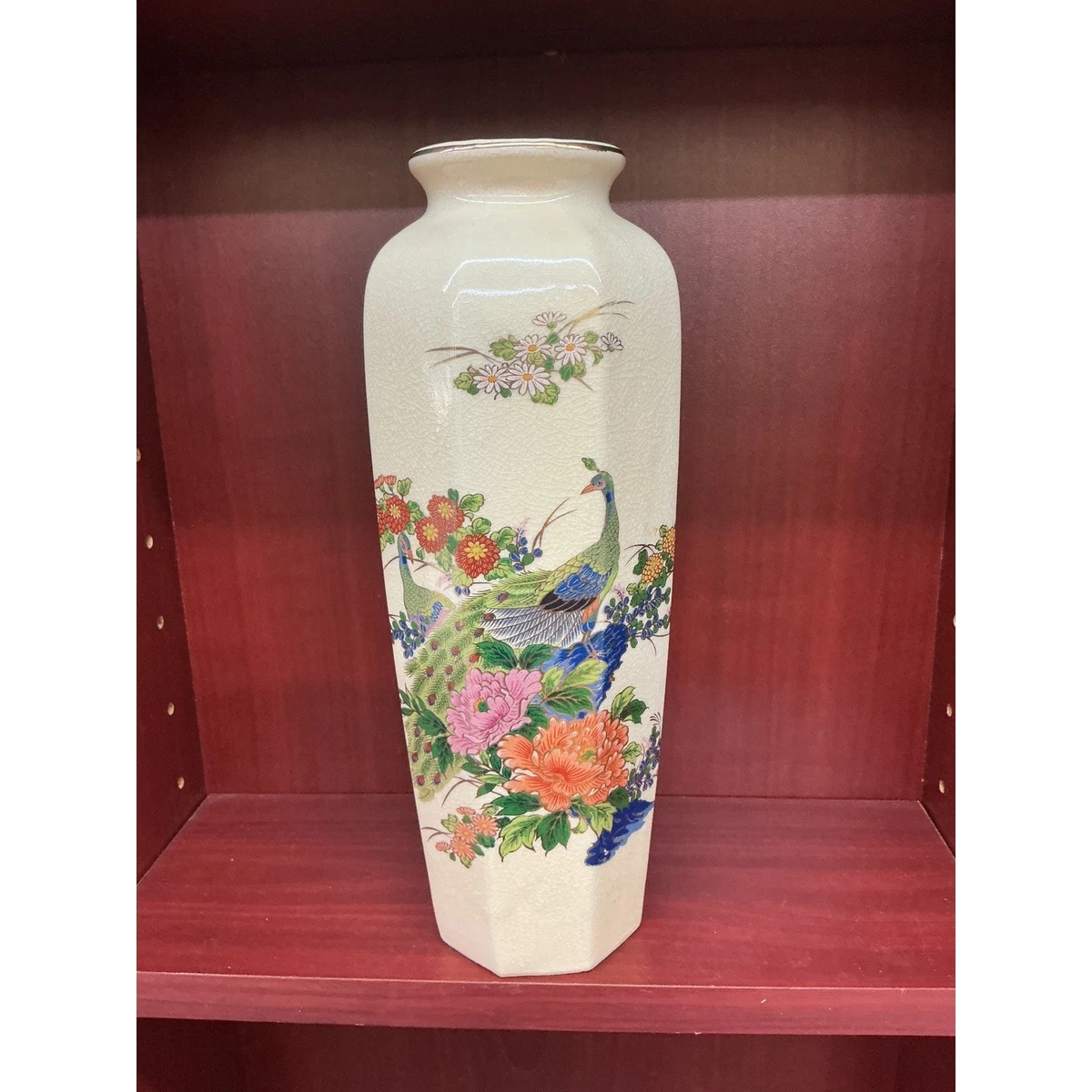 八边形陶瓷花瓶| eBay