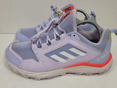 adidas terrex agravic trail womens size 9.5 shoes purple lavender hiking sneaker