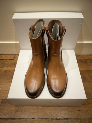 Isabel Marant Damen Camargue Stiefeletten Stiefel Gr.39 Leder cognac patiniert