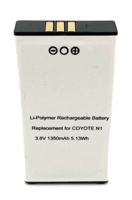 Batterie pour Coyote Mini neuve N1 Li-Polymer 3.8V 1350mAh 5.13W