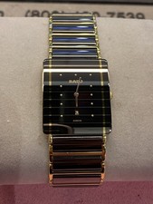 Rado Integral 04402 Black/Gold Ceramic Titani...