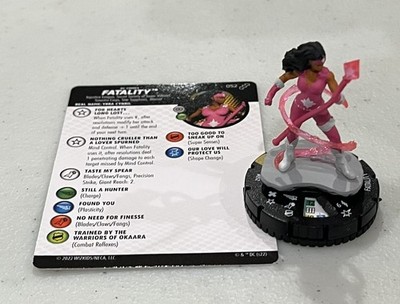 FATALITY #052 Batman Team Up DC HeroClix Super Rare legacy figure