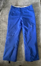 Spyder Snowboard Ski Pants Women's L Blue Periwinkle 10K