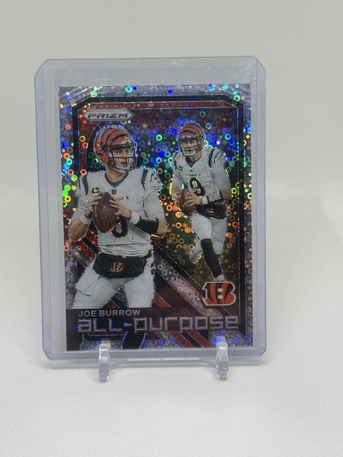 Joe Burrow 2023 Panini Prizm Football All Purpose No Huddle Silver Prizm