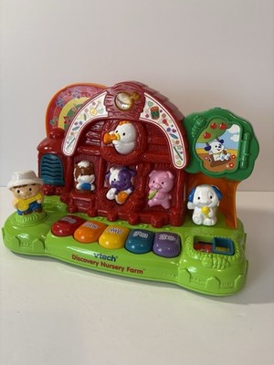 Vtech Discovery Nursery Farm Electronic Learning Toy  Tested Working