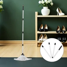  1 Set Mop Handle Extension Rod: 59 Inch Total Length - Thread Mop Stick -